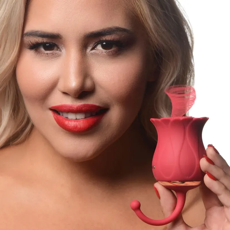 Bloomgasm Royalty Rose Textured Suction Clit Stimulator Popular