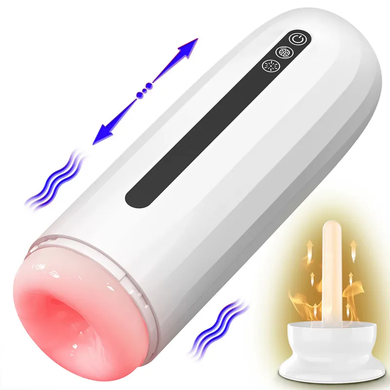 Aierle Thrusting Drying Heating Vibrating Voice Water Bath Masturbation Cup Seasonal Sale