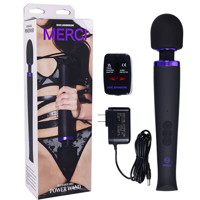 Doc Johnson Merci Rechargeable Power Wand Best Choice