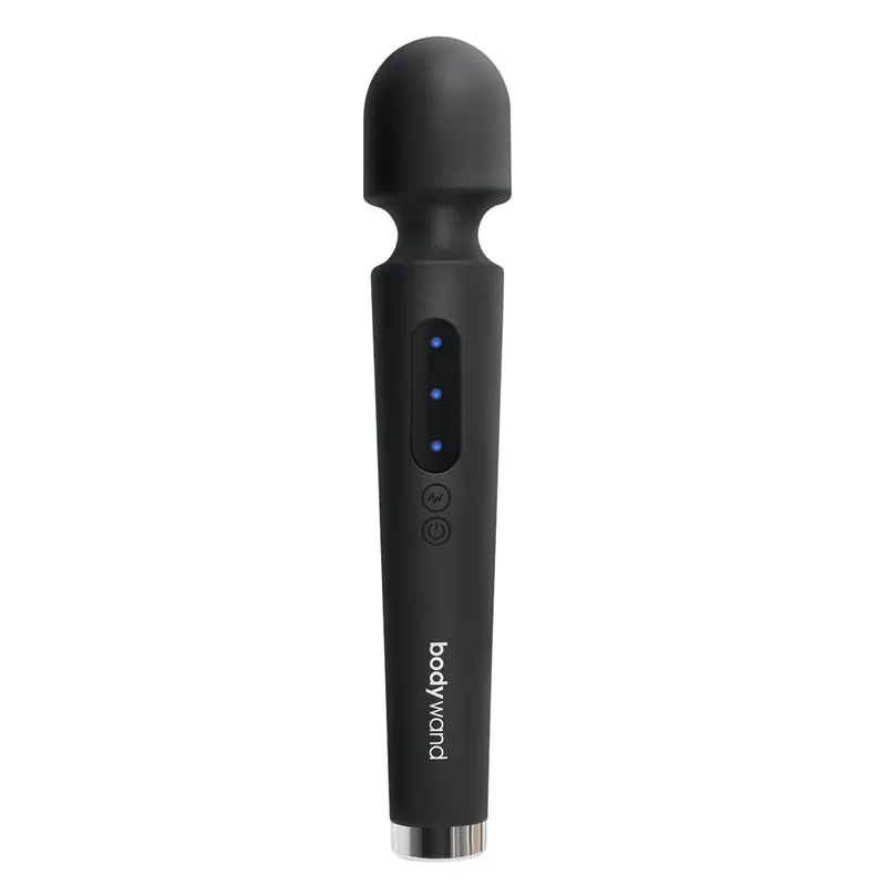 Bodywand 12" Power Wand Black Textured Power Massage Vibrator Discount