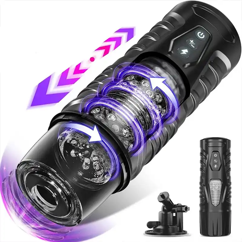 Automatic Male Masturbator Rotating Suction Masturbation Cup Must Have