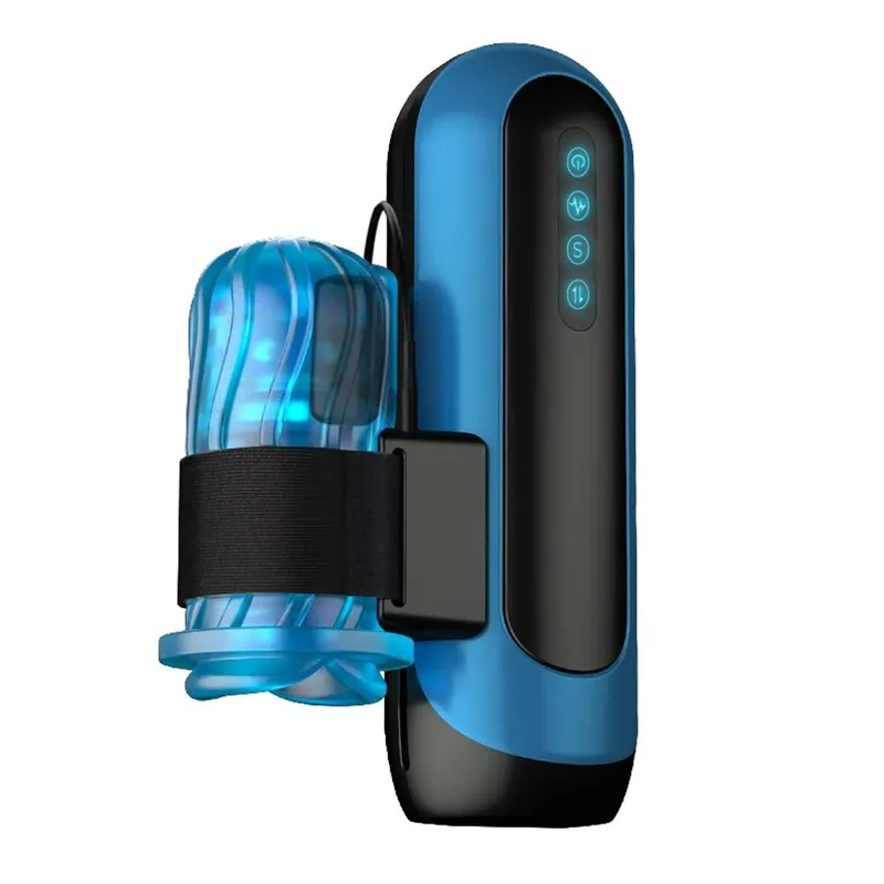 Discount HCCX Automatic Telescopic Sucking Vibration Male Masturbator