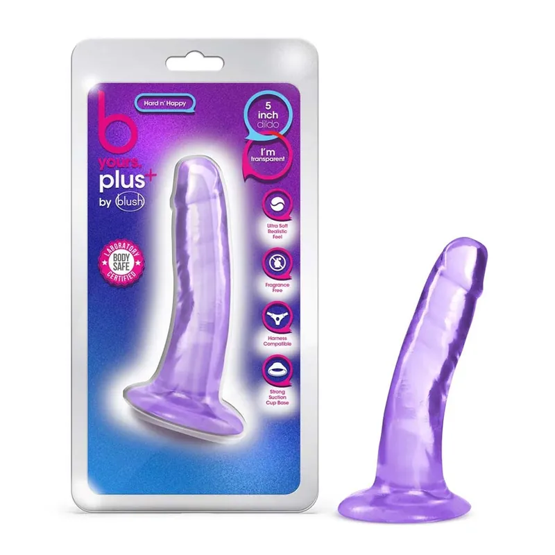 Blush B Yours Plus Realistic 5.5-Inch Clear Small Dildo Free Delivery