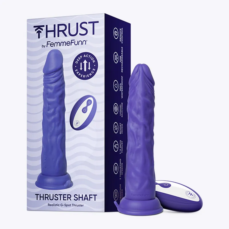 Time-Limited Femme Funn Thruster Shaft Dildo Thrusting Vibrator with Remote