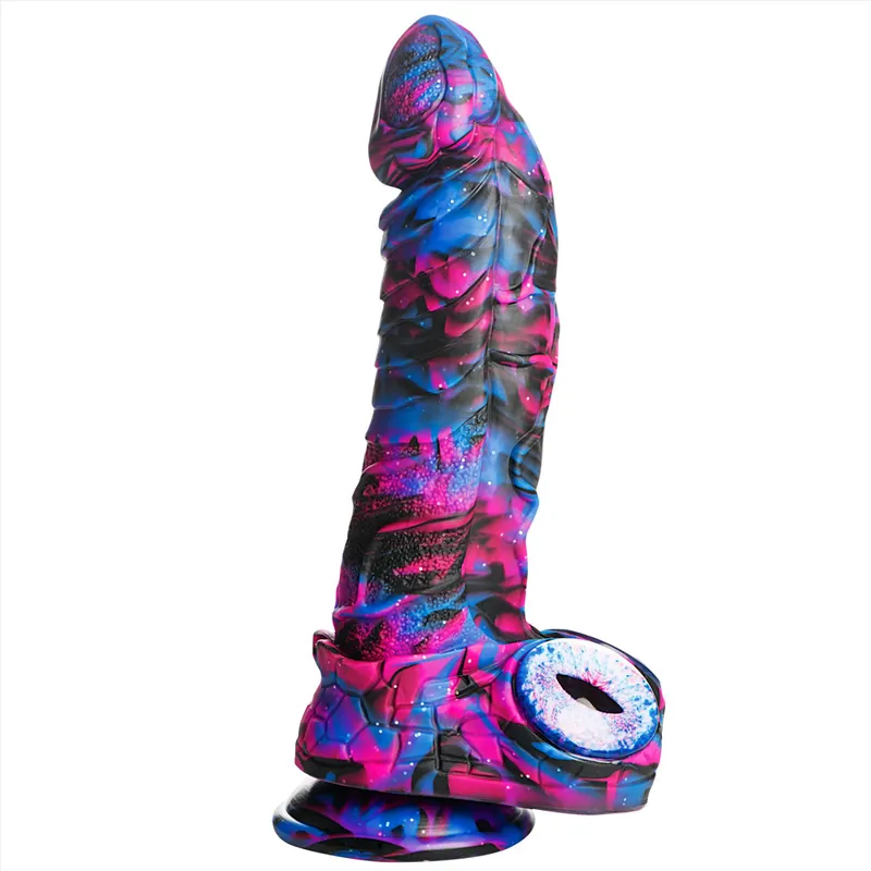 Creature Cocks Alienoid Silicone Dildo 8.8 Inch with Suction Cup Top Pick