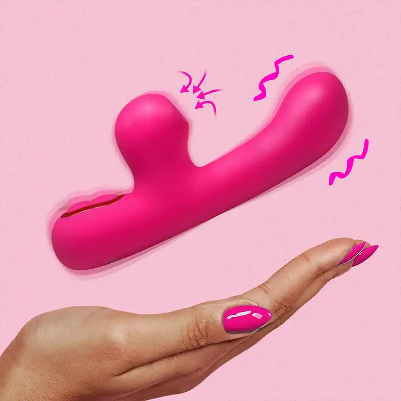 Bang! Mini Rabbit G-spot & Suction Vibrator Markdown