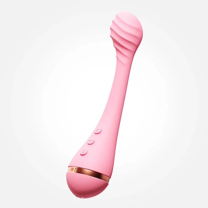 Crafted Myth Textured G-Spot Vibrator Slim P-spot Stimulator