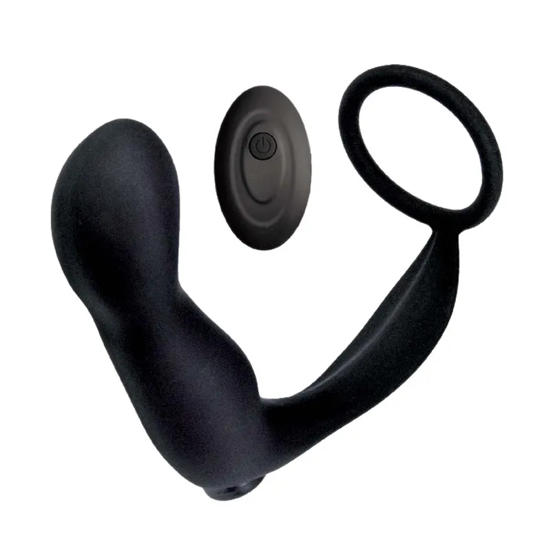 Ass-Sation Prostate Massager Remote Contoured Anal Plug While Supplies Last