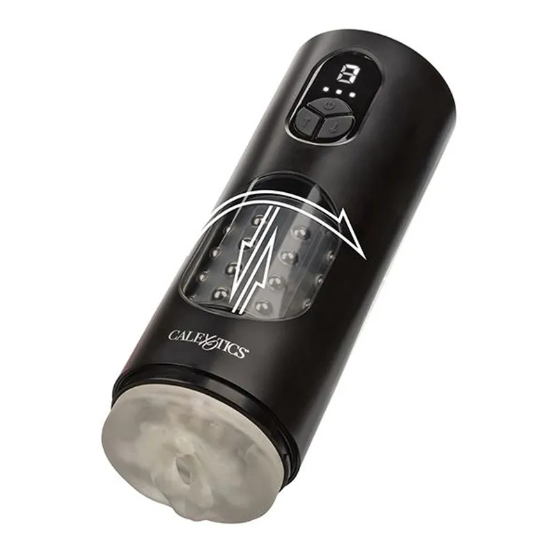 CalExotics Bionic Beaded Power Stroker Vibrating Male Masturbator Save Now