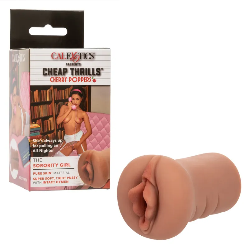 CalExotics Cheap Thrills Cherry Poppers The Sorority Girl Pocket Pussy Stroker Bulk Order