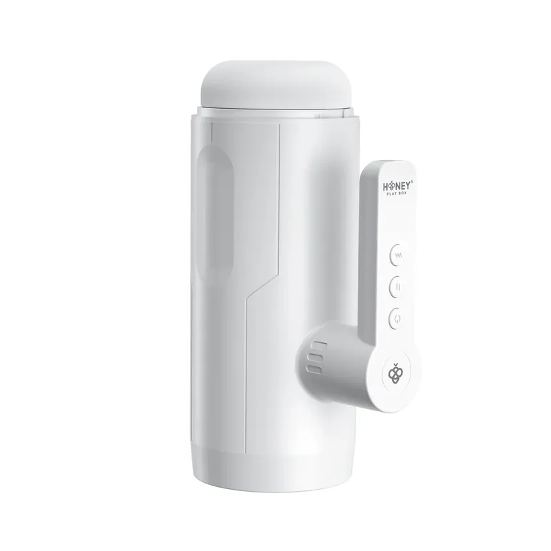 Brand New Honey Play Box Blanche Automatic Thrusting Male Masturbator Penis Milking Machine