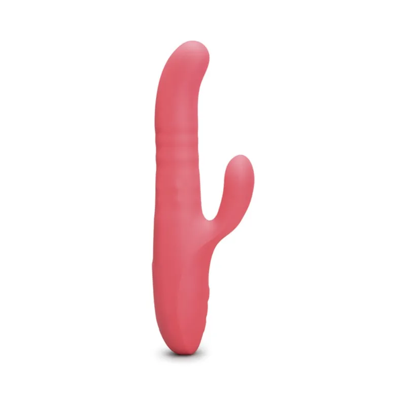 Brand New Le Wand Thrust Rabbit Vibrator Luxury Adult Toy with Curved Tip for Rhythmic G-Spot Pleasure
