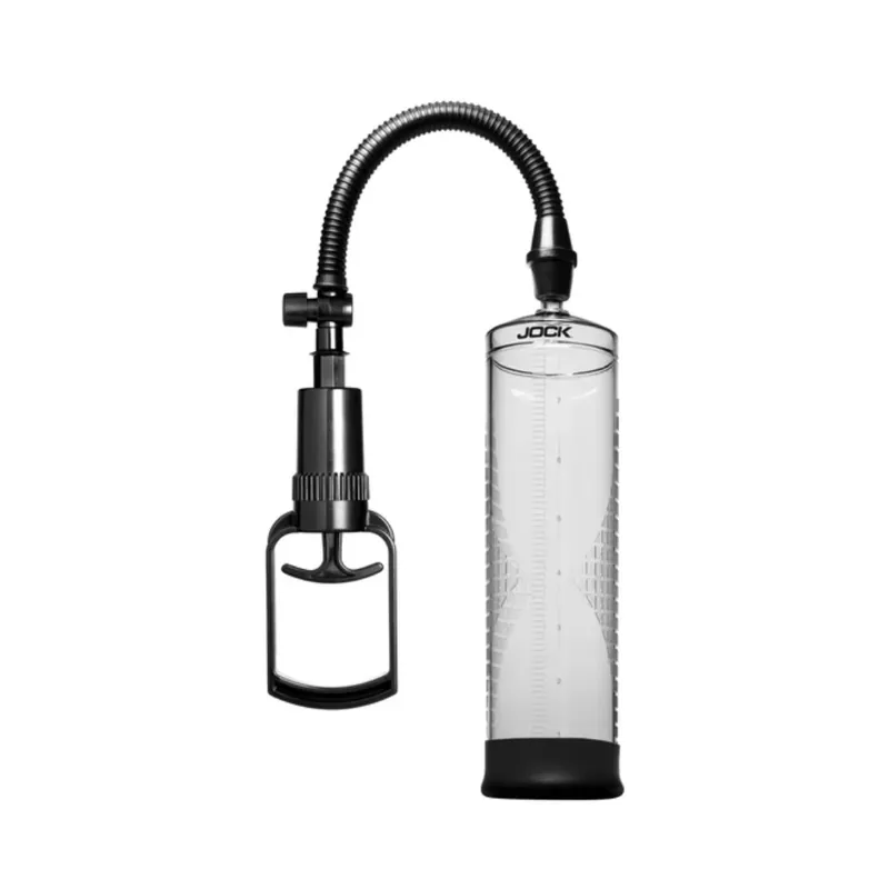 Curve Novelties JOCK Amp Up Penis Pump Pull Rod Silicone Design with Vacuum Suction Power Limited Time