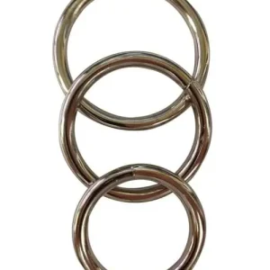 Big Sale Metal O Ring Cock Ring (3 Pack)