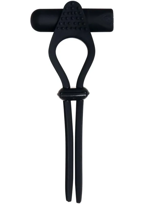 Holiday Sale Zt Black Tie Affair Vibrating Cock Ring