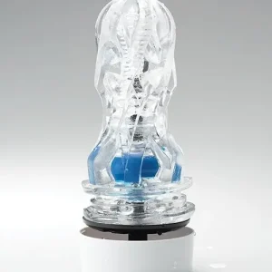 Crafted Tenga Aero Suction Stroker Colbalt Ring