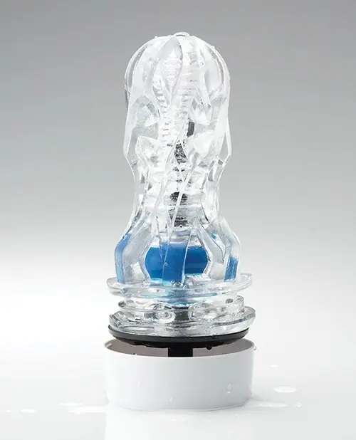Crafted Tenga Aero Suction Stroker Colbalt Ring