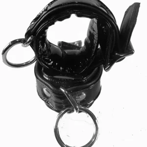 Deluxe Patent Leather Padded Wrist Cuffs While Supplies Last