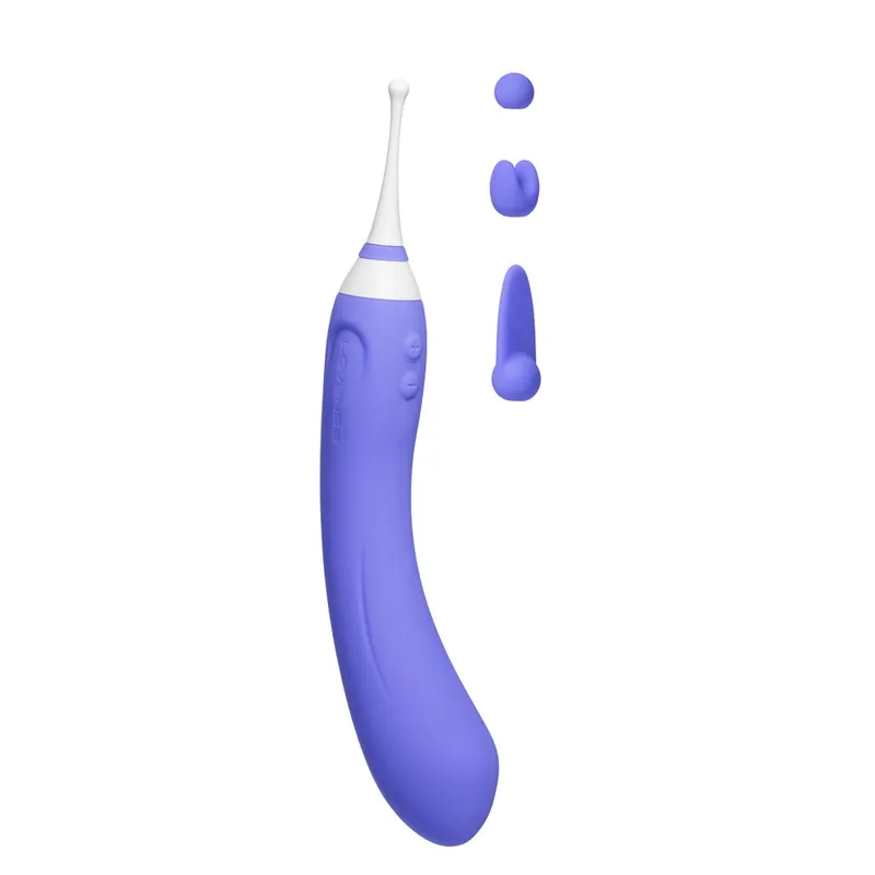 Instant Buy Lovense - Hyphy - Bluetooth Remote-Controlled Dual-End Vibrator