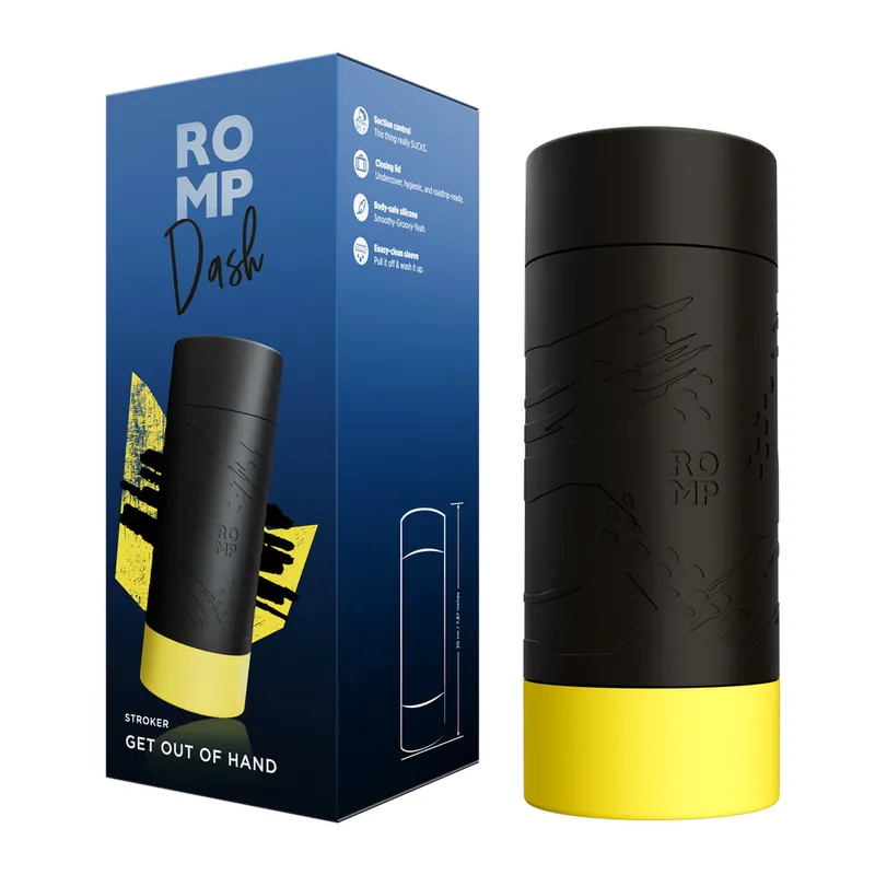 No Minimum Order ROMP - Dash Stroker - Black