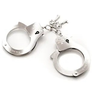 Certified Fifty Shades of Grey - You Are Mine Metal Handcuffs