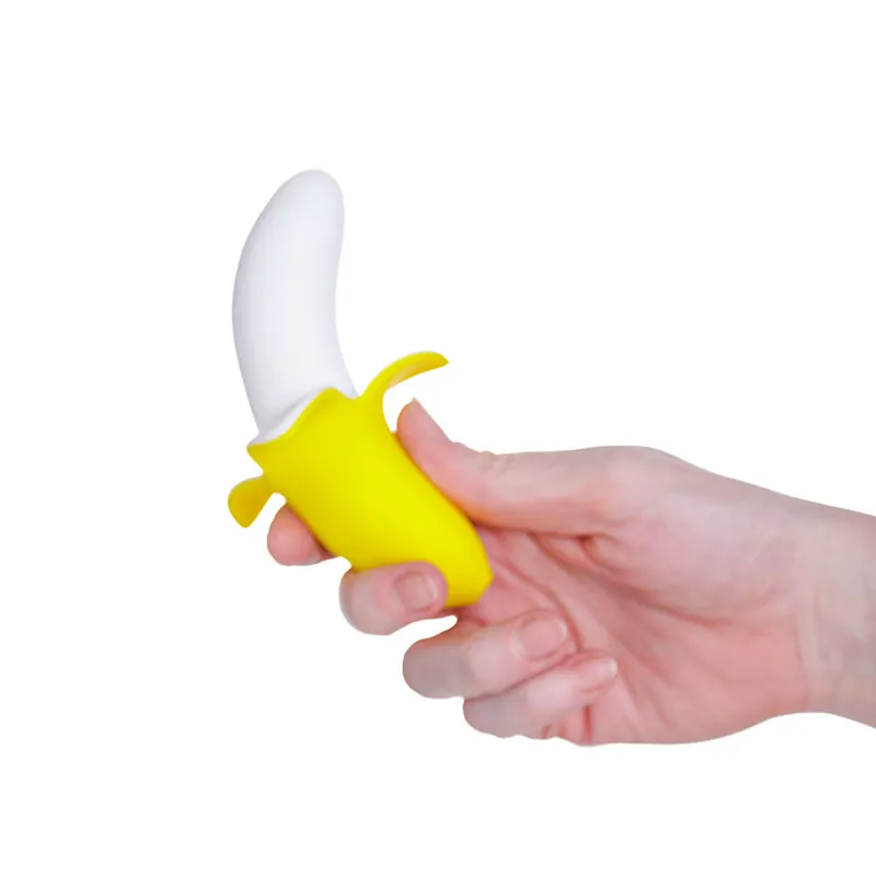 Banana Bliss Mini Silicone Banana Vibrator Genuine