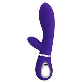 Sale Pretty Love Thomas Dual Stimulator Purple