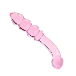 Direct From Factory Twice As Nice Pink Glass Dong
