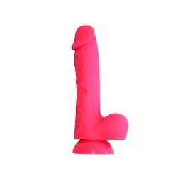 Daring Lifelike 8 1/2 Inch Slim Dong in Vibrant Pink Latest
