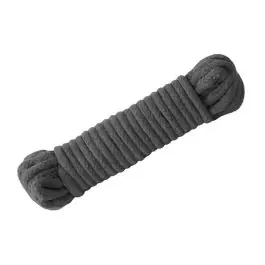 Crafted Love in Leather 20M Bondage Rope Black