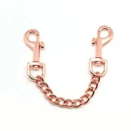 Buy Direct Rose Gold Quick Release Double Ended Extension Bondage Clip and Chain